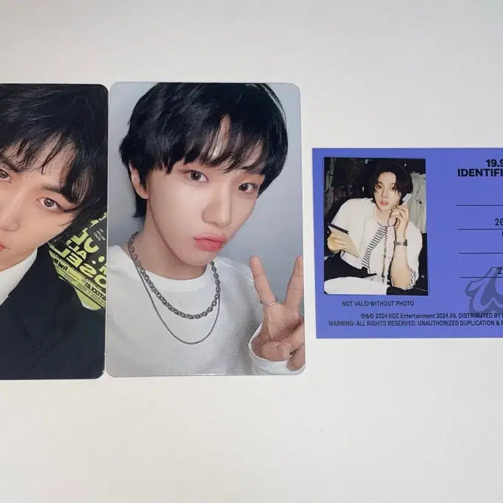 [BUNJANG] BOYNEXTDOOR TaeSan, WoonHak, SungHo Photocard Bundle Set / 보이넥스트도어 태산 운학 성호 포카 일괄