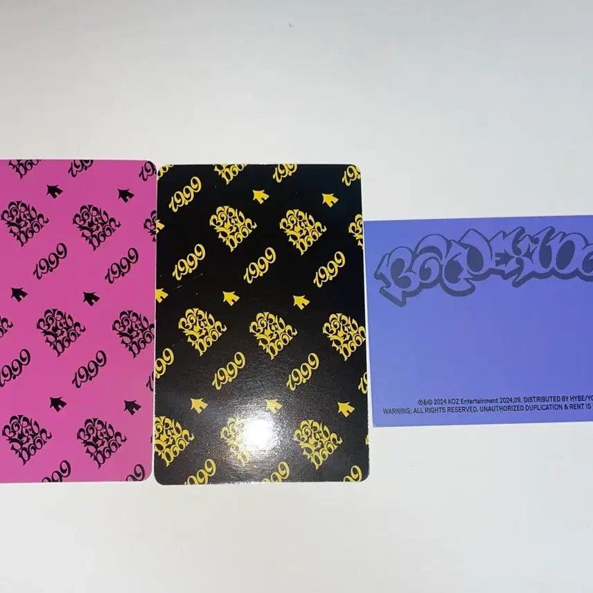 [BUNJANG] BOYNEXTDOOR TaeSan, WoonHak, SungHo Photocard Bundle Set / 보이넥스트도어 태산 운학 성호 포카 일괄