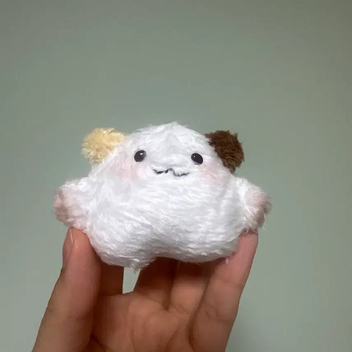 [BUNJANG] Hwarugom Handmade Tricolor Hamster Plush Doll / 화르곰 핸드메이드 삼색 햄찌 햄스터 인형