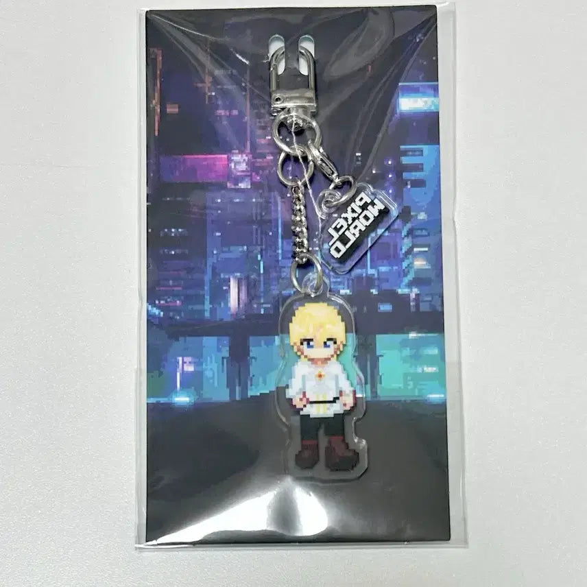 [BUNJANG] PLAVE Noah Pixel World Keyring / 플레이브 픽셀월드 키링 노아 양도