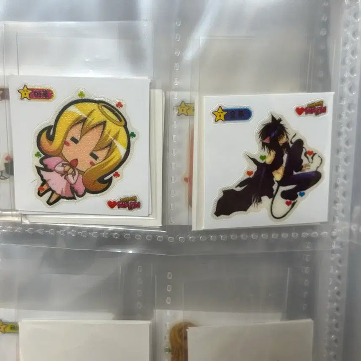 [BUNJANG] Character Chage Ttibuseel 46-Piece Sticker Set / 캐릭캐릭체인지 띠부씰 46종 ( 고전문구 )