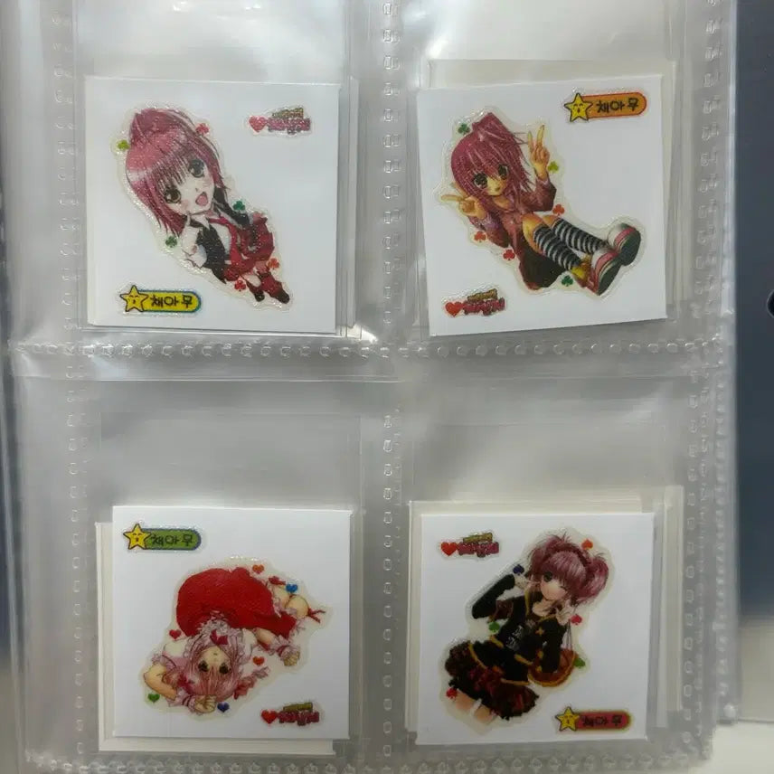 [BUNJANG] Character Chage Ttibuseel 46-Piece Sticker Set / 캐릭캐릭체인지 띠부씰 46종 ( 고전문구 )
