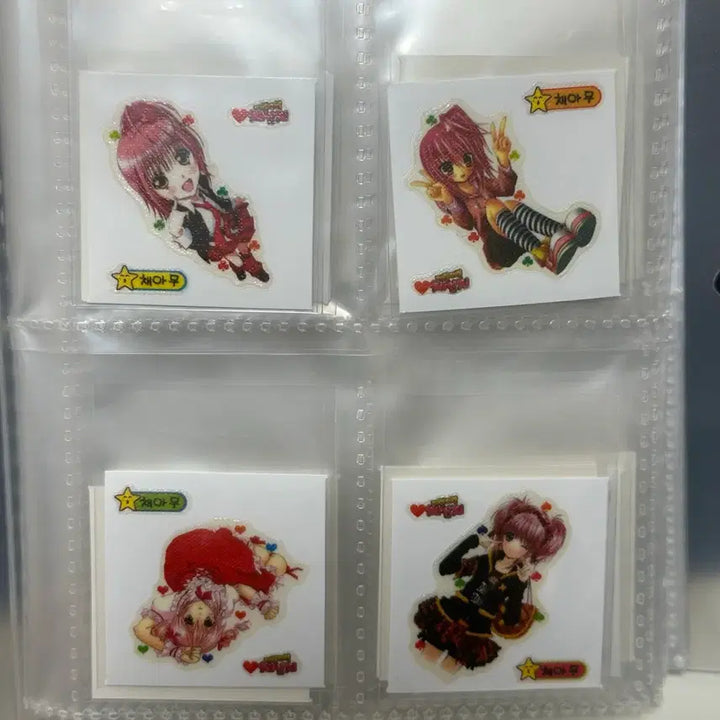[BUNJANG] Character Chage Ttibuseel 46-Piece Sticker Set / 캐릭캐릭체인지 띠부씰 46종 ( 고전문구 )