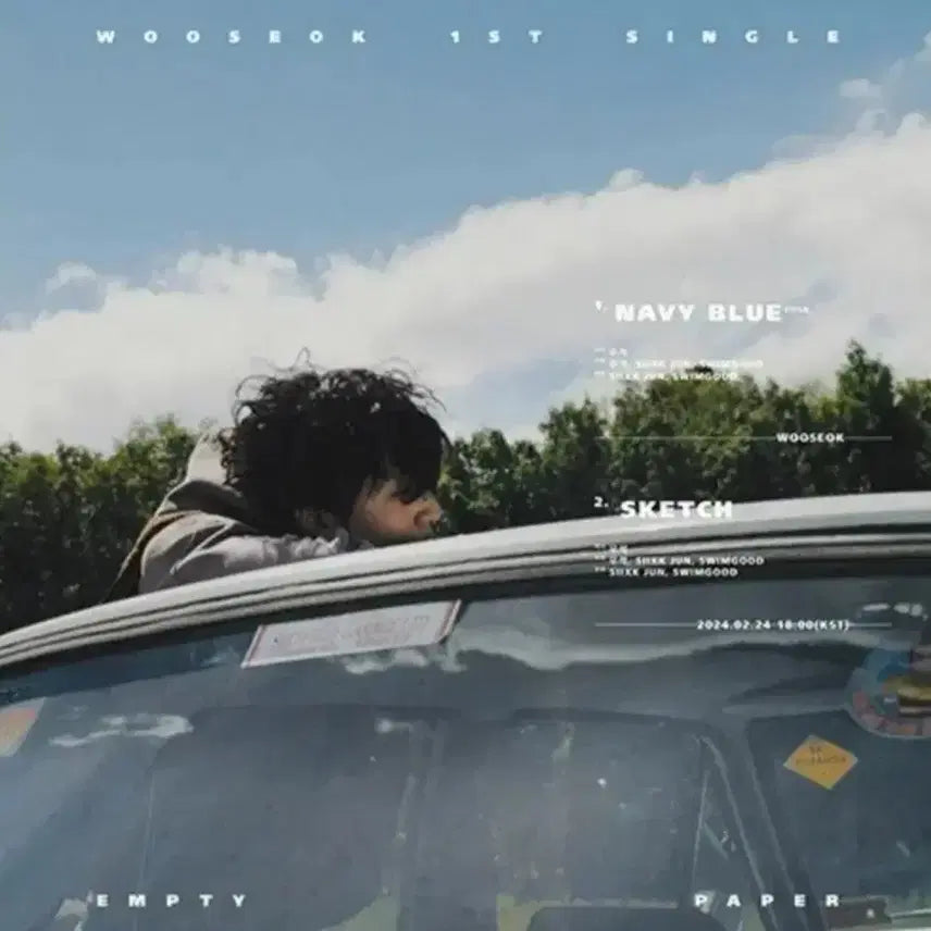 [BUNJANG] Wooseok EMPTY PAPER Vinyl LP / 우석 lp EMPTY PAPER [미개봉]