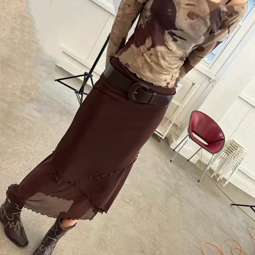 [BUNJANG] Gang Sisters Brooklyn Vintage Western Boots / 강자매브루클린빈티지웨스턴부츠