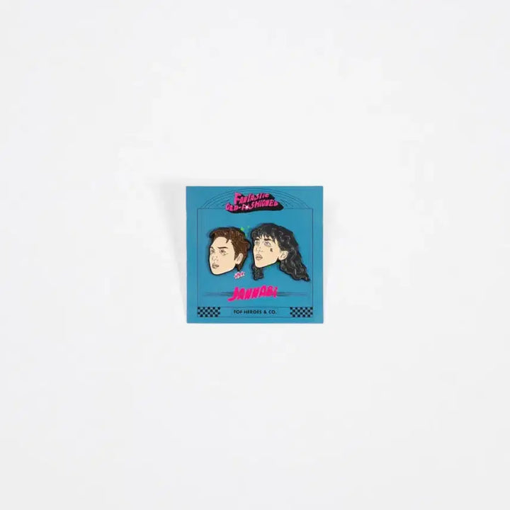 [BUNJANG] Jannabi Pin Button Badge / 잔나비 뱃지 핀버튼