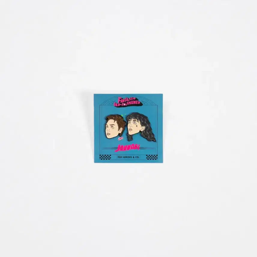 [BUNJANG] Jannabi Pin Button Badge / 잔나비 뱃지 핀버튼