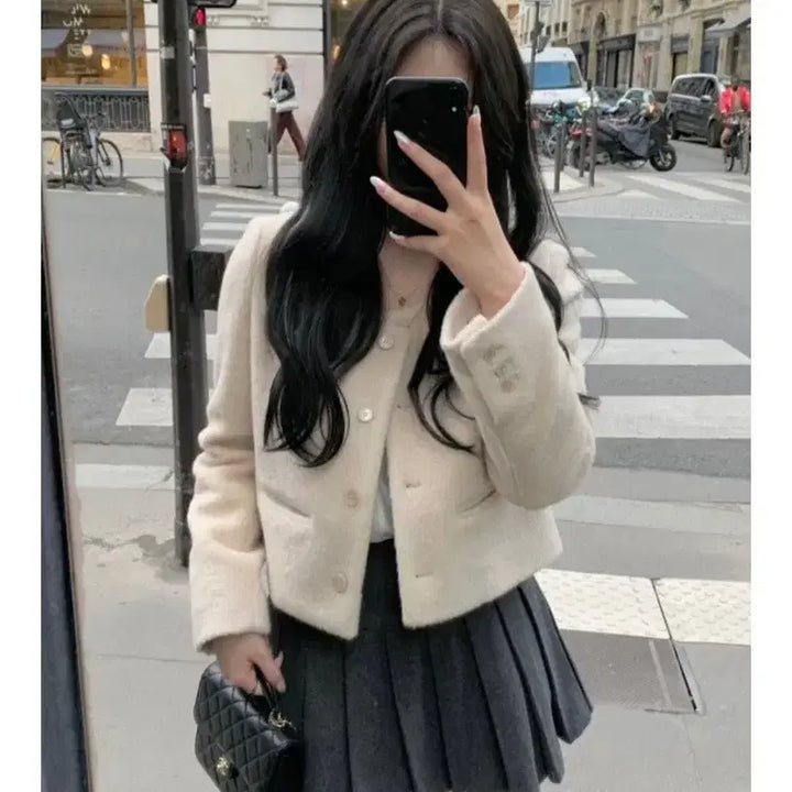 [BUNJANG] Live Our Pony Wool Jacket / 리브아워 made 포니 울자켓 pony wool jacket