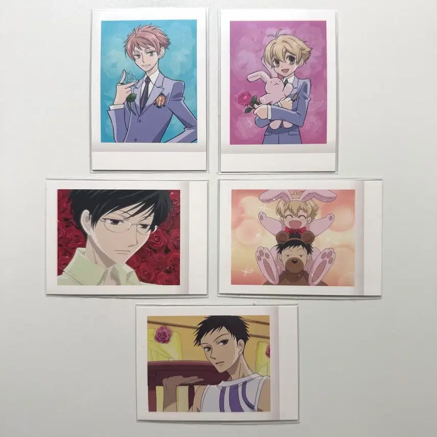 [BUNJANG] Ouran High School Host Club Photocard Bundle Set / (일괄) 오란고교 호스트부 포카