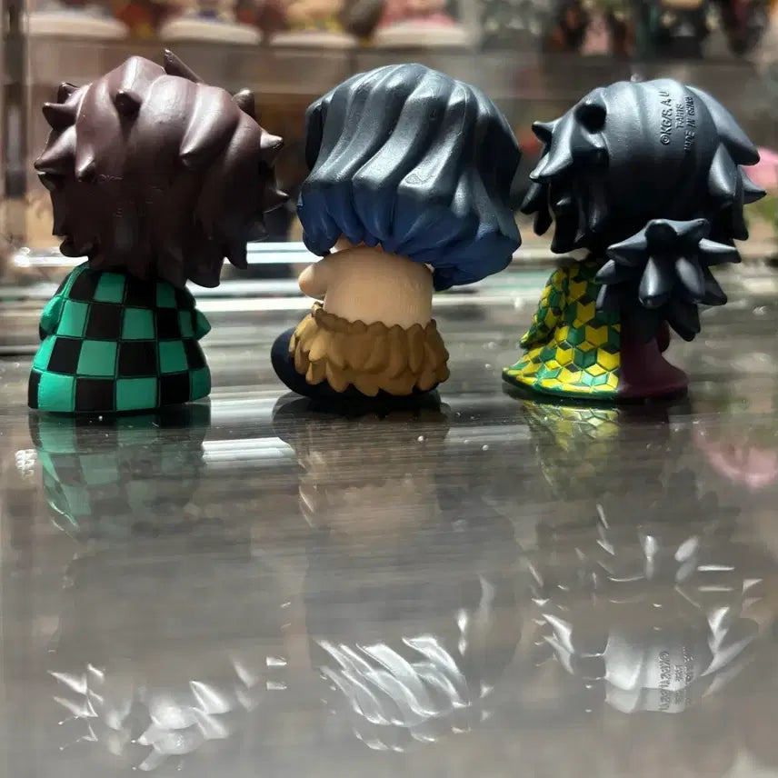 [BUNJANG] Demon Slayer Shoulder Bump Gacha Figure Bundle Set / 일괄) 귀멸의칼날 어깨쿵 가챠 피규어 탄지로 이노스케 토미오카 기유