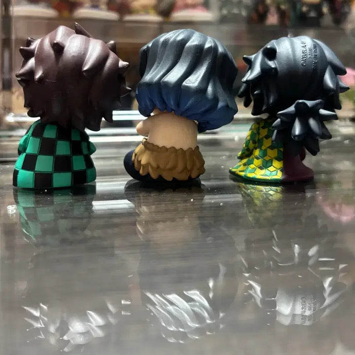 [BUNJANG] Demon Slayer Shoulder Bump Gacha Figure Bundle Set / 일괄) 귀멸의칼날 어깨쿵 가챠 피규어 탄지로 이노스케 토미오카 기유