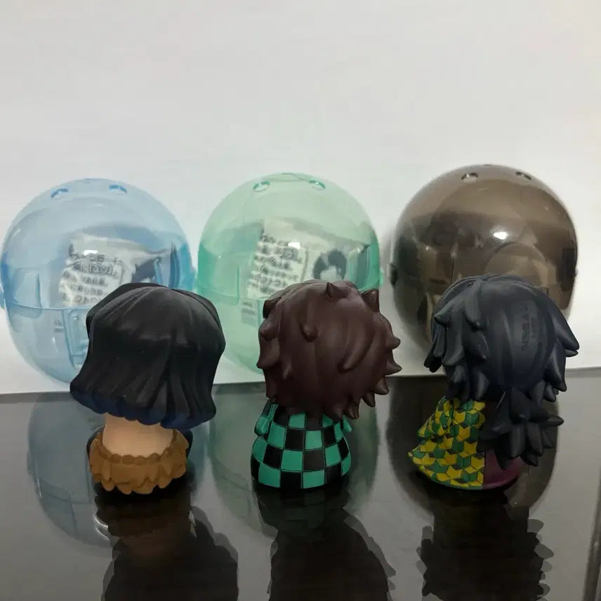 [BUNJANG] Demon Slayer Shoulder Bump Gacha Figure Bundle Set / 일괄) 귀멸의칼날 어깨쿵 가챠 피규어 탄지로 이노스케 토미오카 기유