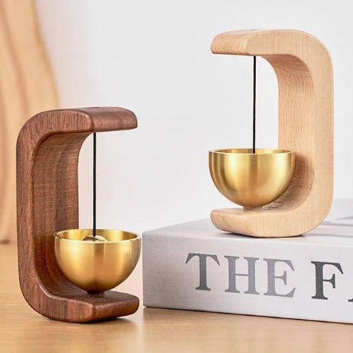 [BUNJANG] Wooden Magnetic Doorbell 2-Color Wind Chime / 우드 자석 도어벨 2color  재물운 집들이 인테리어 풍경 종