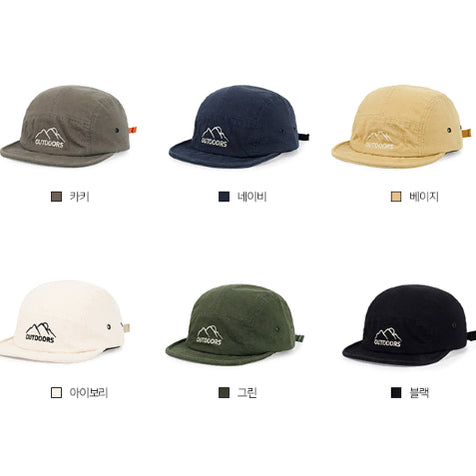 [BUNJANG] Unisex Outdoor Camp Cap / 캠프캡 6color / 남녀공용모자 아웃도어 모자 캡모자