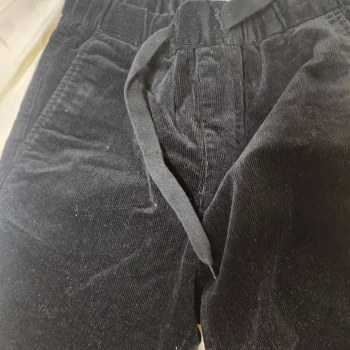 [BUNJANG] Zara Corduroy Jogger Pants / 블랙 코듀로이 조거팬츠자라