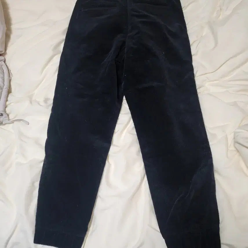 [BUNJANG] Zara Corduroy Jogger Pants / 블랙 코듀로이 조거팬츠자라