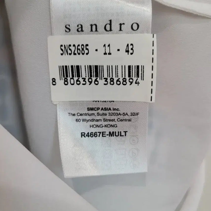 [BUNJANG] Sandro V-neck Pattern Sleeveless Chiffon Dress / 산드로 브이넥 패턴 슬리브리스 쉬폰 원피스 55