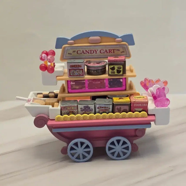 [BUNJANG] Sylvanian Families Ice Cream Cart and Candy Wagon Set / 실바니안 아이스크림 카트 올드버전