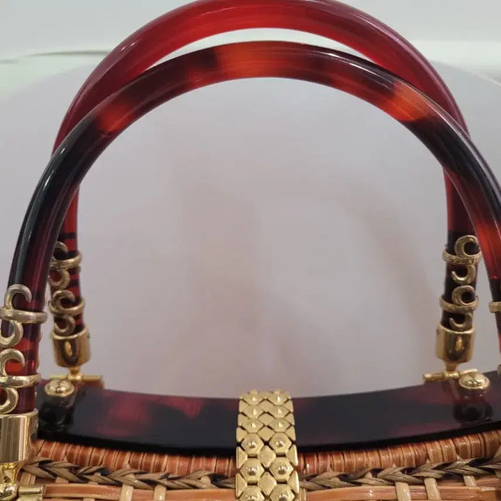 [BUNJANG] Vintage Rattan Tote Bag / 빈티지 라탄가방 토트백