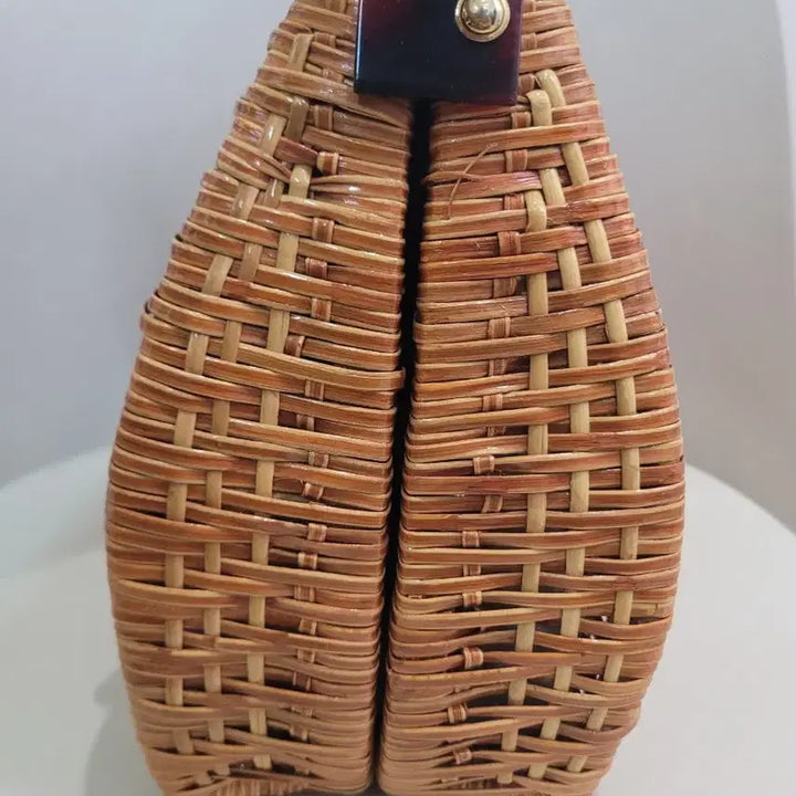 [BUNJANG] Vintage Rattan Tote Bag / 빈티지 라탄가방 토트백
