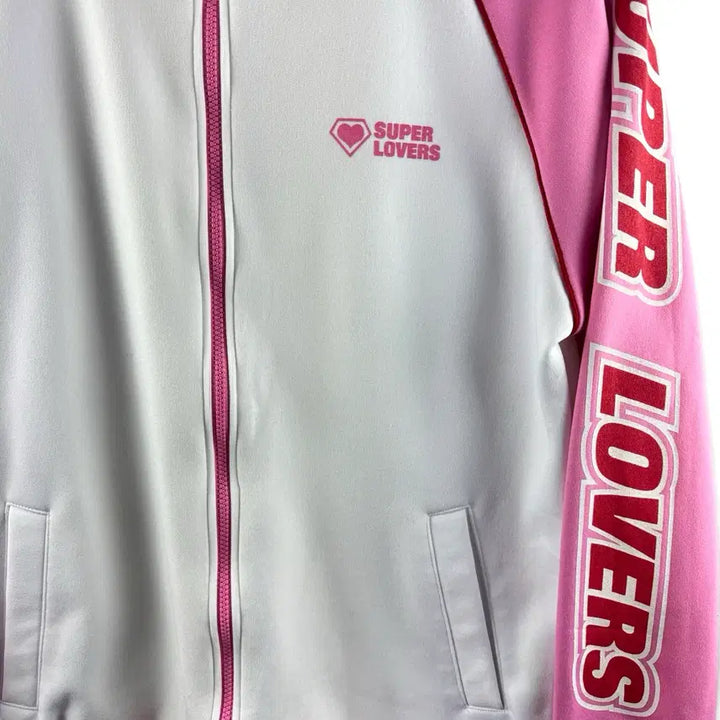 [BUNJANG] JPN Super Lovers Pink White Raglan Jersey / JPN 슈퍼러버즈 핑크화이트 나그랑져지2185