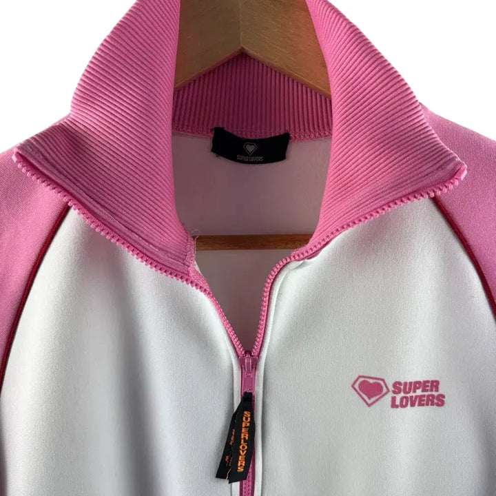 [BUNJANG] JPN Super Lovers Pink White Raglan Jersey / JPN 슈퍼러버즈 핑크화이트 나그랑져지2185