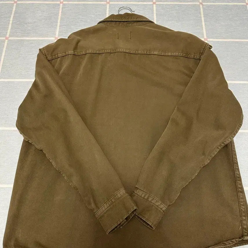 [BUNJANG] H&amp;M Khaki Shirt Jacket / H&amp;M 흐앤므 카키 셔츠형자켓(남방)