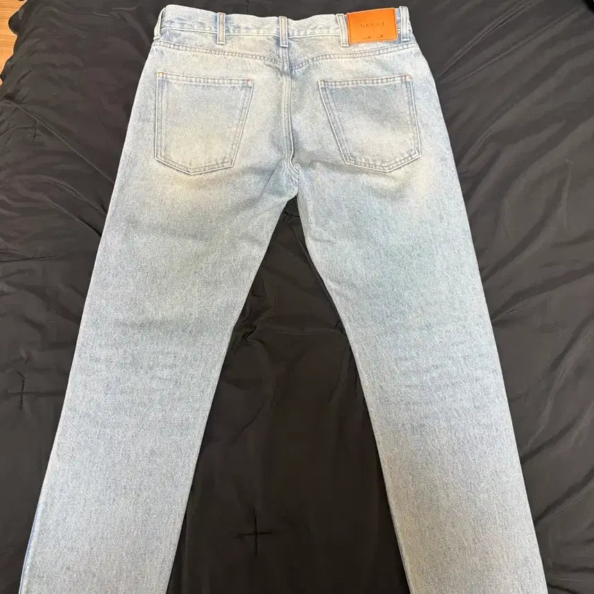 [BUNJANG] Gucci Light Wash Denim Pants / 구찌 라이트 워싱 데님 팬츠