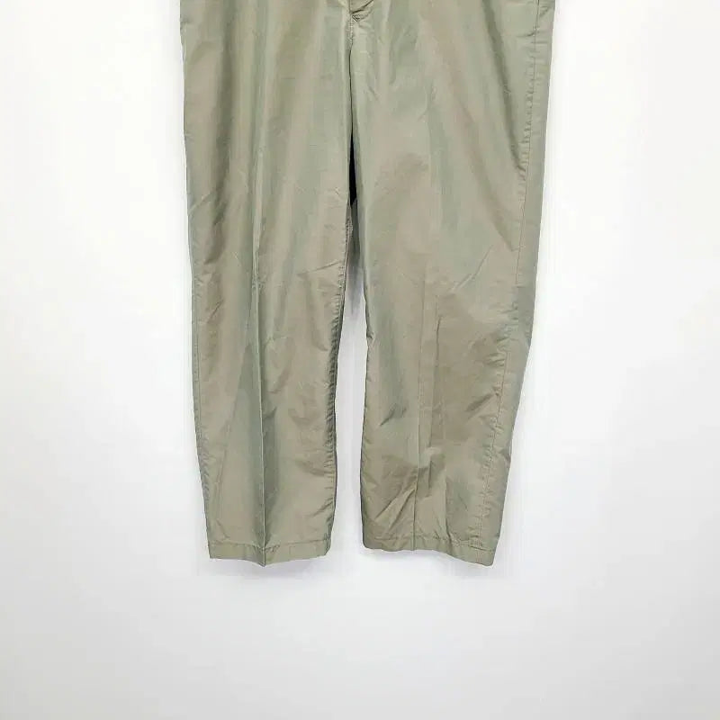 [BUNJANG] AURALEE Cotton Poly Mix Slacks - Khaki - Size 4 / 오라리(AURALEE) 코튼 폴리 믹스 슬랙스 카키 - 4사이즈