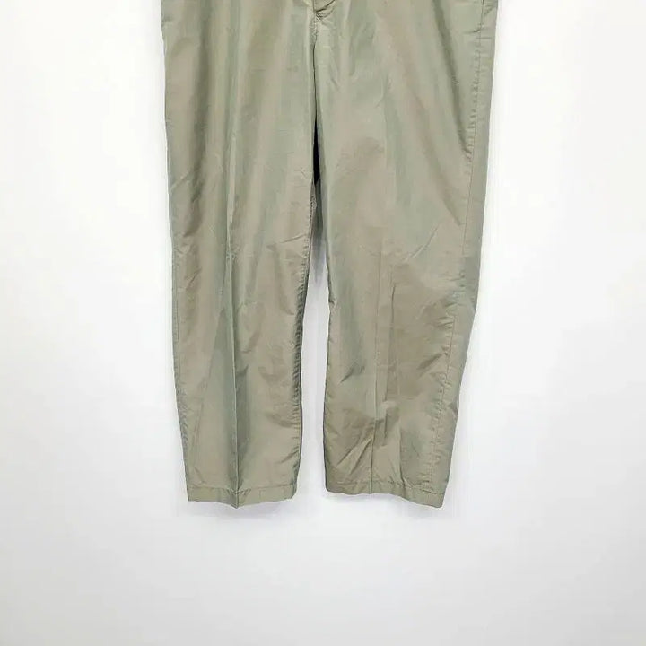 [BUNJANG] AURALEE Cotton Poly Mix Slacks - Khaki - Size 4 / 오라리(AURALEE) 코튼 폴리 믹스 슬랙스 카키 - 4사이즈