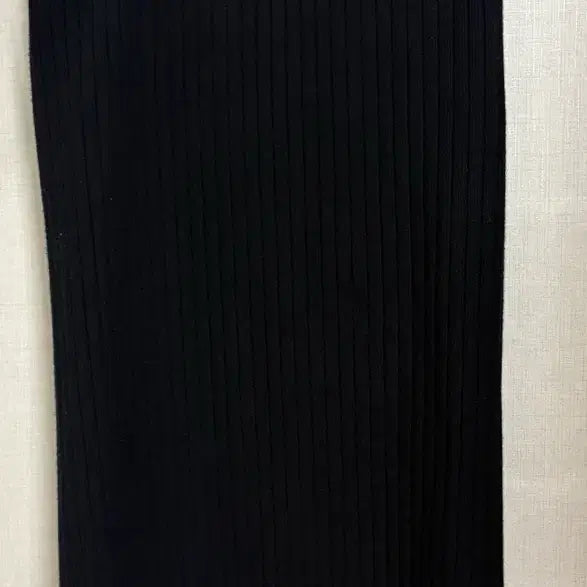 [BUNJANG] H-Line Slim Fit Ribbed Knit Slit Long Skirt / 5/8까지 H라인 슬림핏 골지 니트 트임 롱스커트 / 니트스커트 골지치마