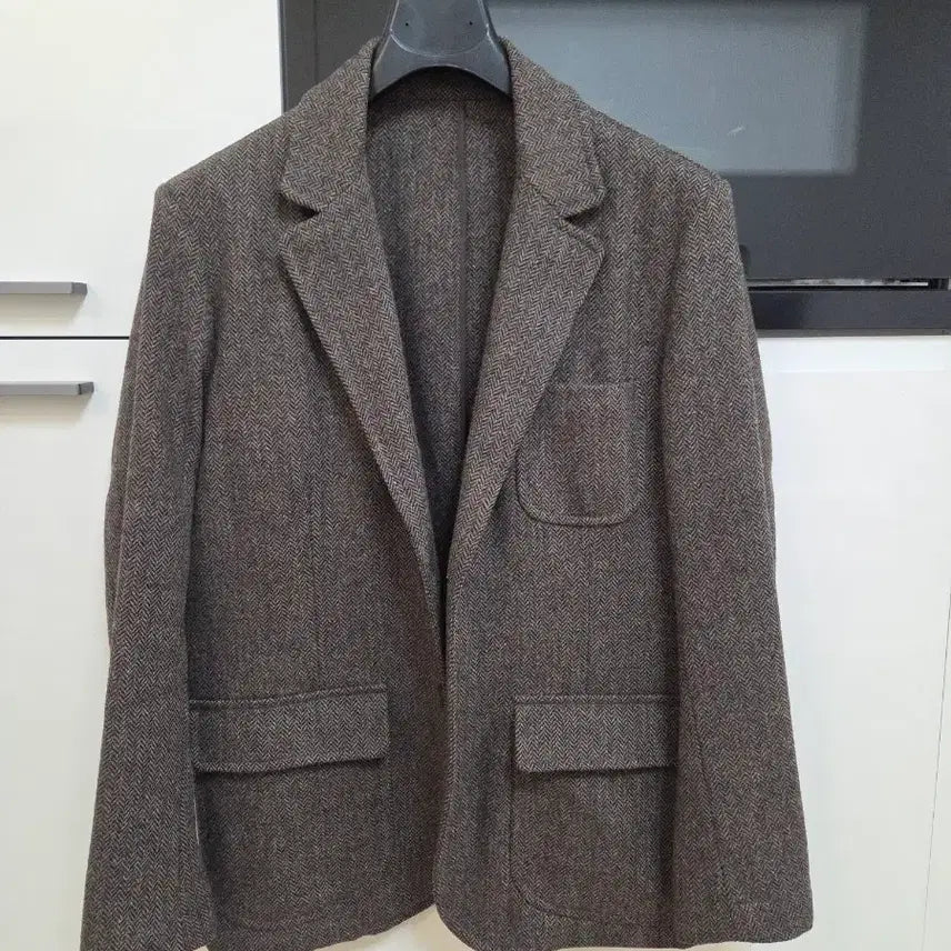 [BUNJANG] East Harbour Surplus Herringbone Blazer / 이스트하버서플러스 자켓 블레이저 48 100
