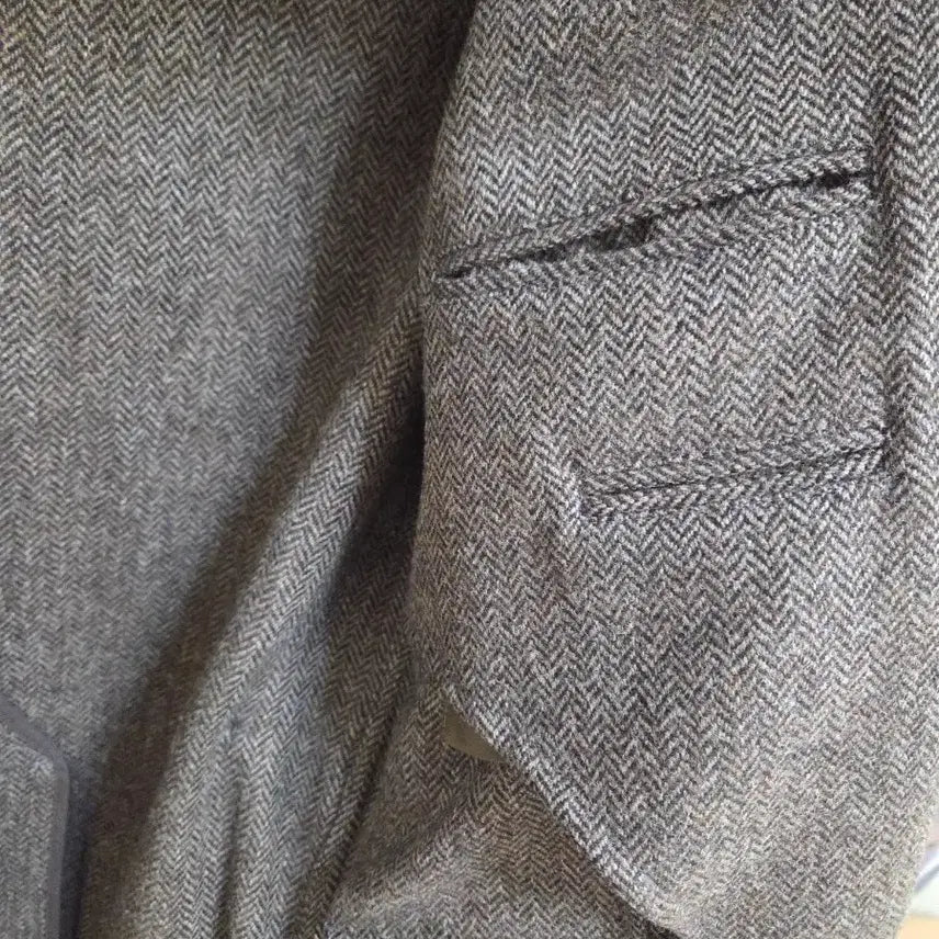 [BUNJANG] East Harbour Surplus Herringbone Blazer / 이스트하버서플러스 자켓 블레이저 48 100