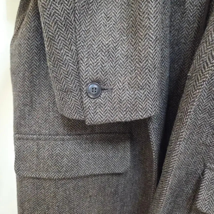 [BUNJANG] East Harbour Surplus Herringbone Blazer / 이스트하버서플러스 자켓 블레이저 48 100