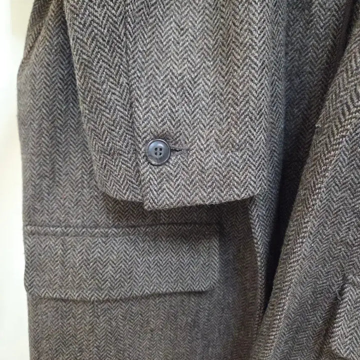 [BUNJANG] East Harbour Surplus Herringbone Blazer / 이스트하버서플러스 자켓 블레이저 48 100