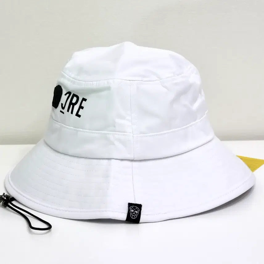 [BUNJANG] Amazingcree White Unisex Golf Bucket Hat / 어메이징크리 화이트 남여공용 골프모자 벙거지 버킷햇