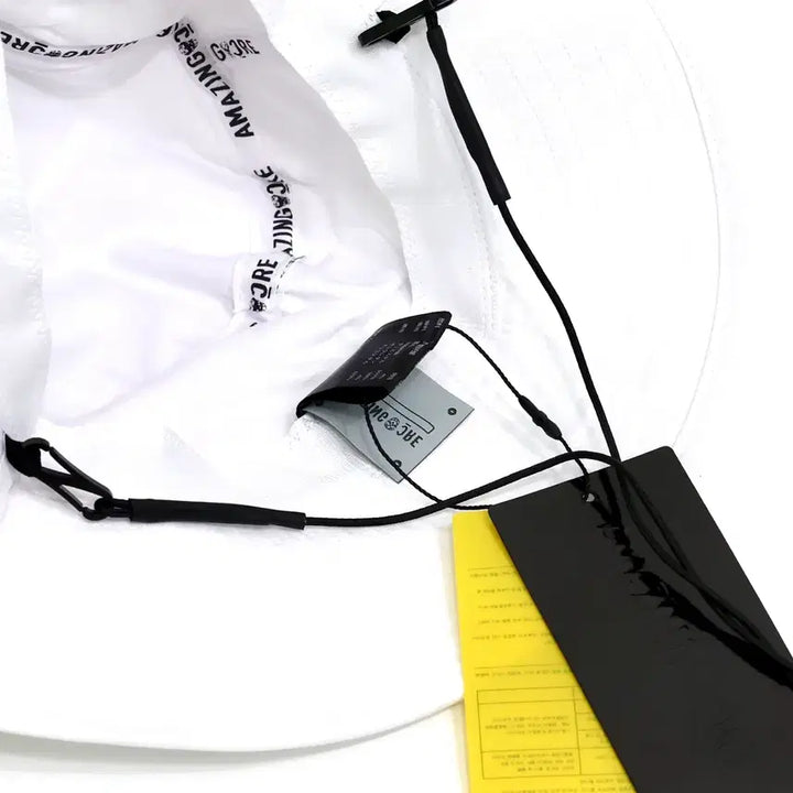 [BUNJANG] Amazingcree White Unisex Golf Bucket Hat / 어메이징크리 화이트 남여공용 골프모자 벙거지 버킷햇