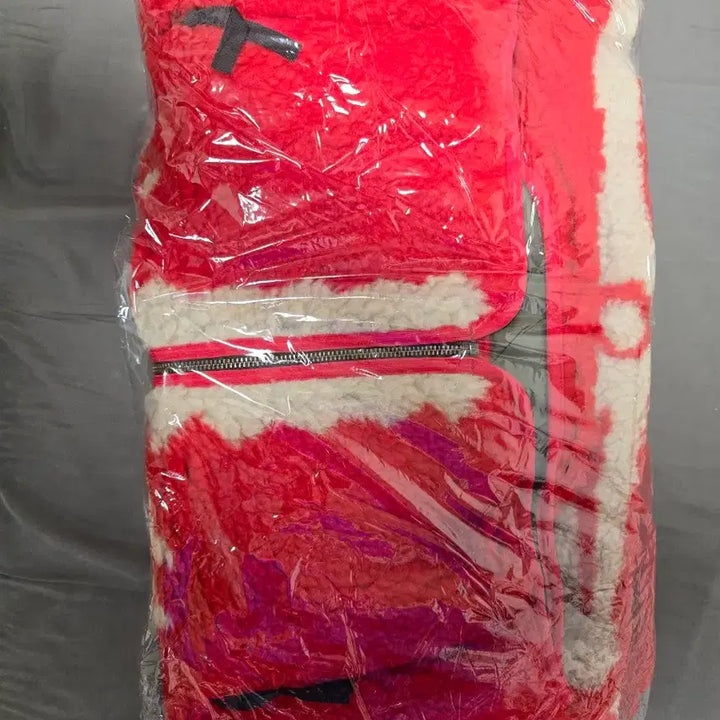 [BUNJANG] Kapital Bon Pattern Fleece Reversible Blouson Red / 캐피탈 본 플리스