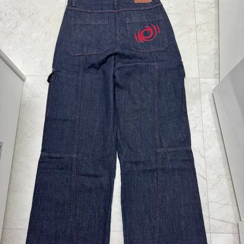 [SOLD OUT] 베테제 카고팬츠 와이드 데님팬츠 새제품 싸게 팔아요