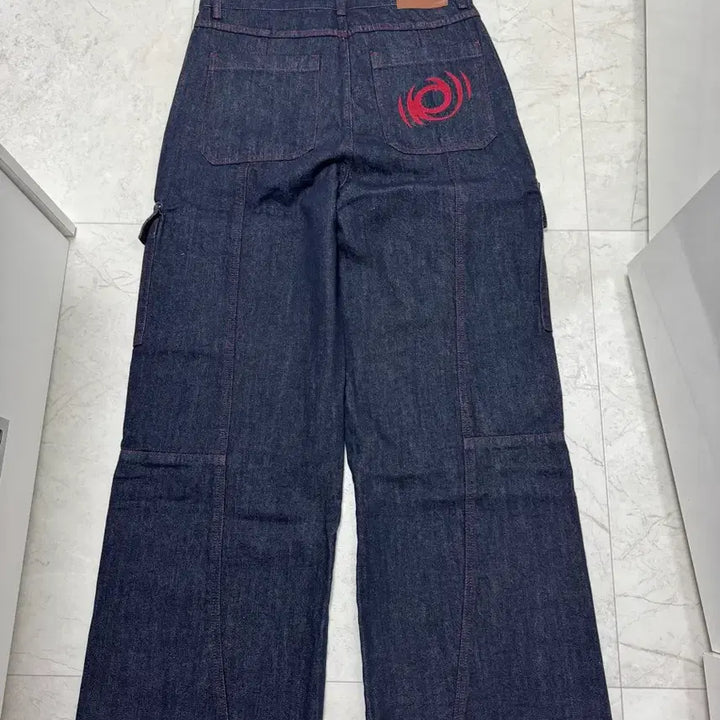 [SOLD OUT] 베테제 카고팬츠 와이드 데님팬츠 새제품 싸게 팔아요