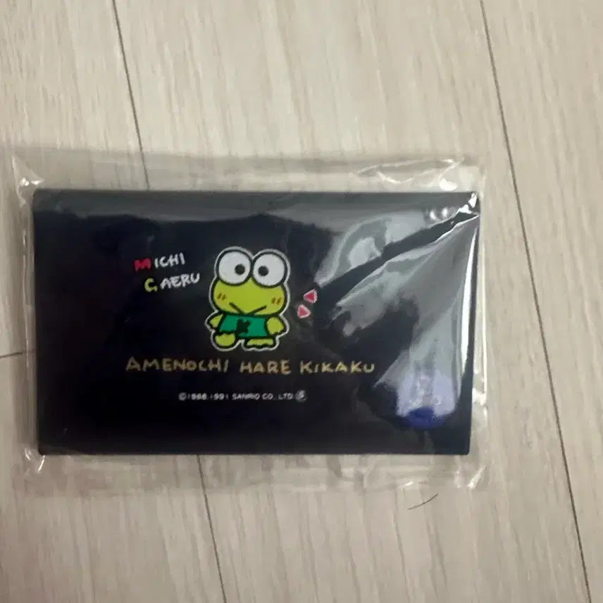 [BUNJANG] Sanrio Keropi Classic Wallet Navy / 고전 산리오 일본 정품 케로피 지갑