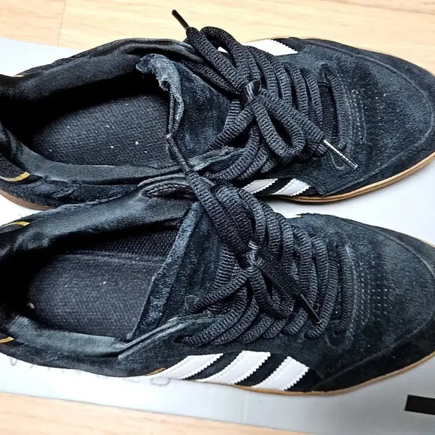 [BUNJANG] Adidas Tyshawn Skateboard Shoes Black Suede / 아디다스 Tyshawn 스케이트보드화 블랙