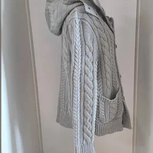 [BUNJANG] C.P. Company Cable Knit Cardigan / C.P. Company 꽈배기 가디건 (정품)_레어템