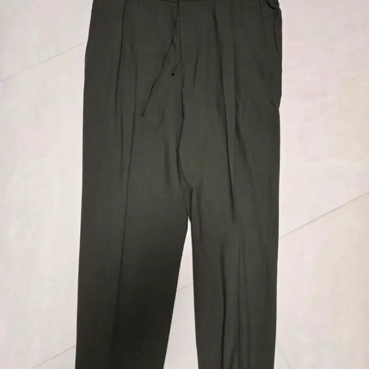 [BUNJANG] Time Homme Olive Green Trousers / 타임옴므 바지