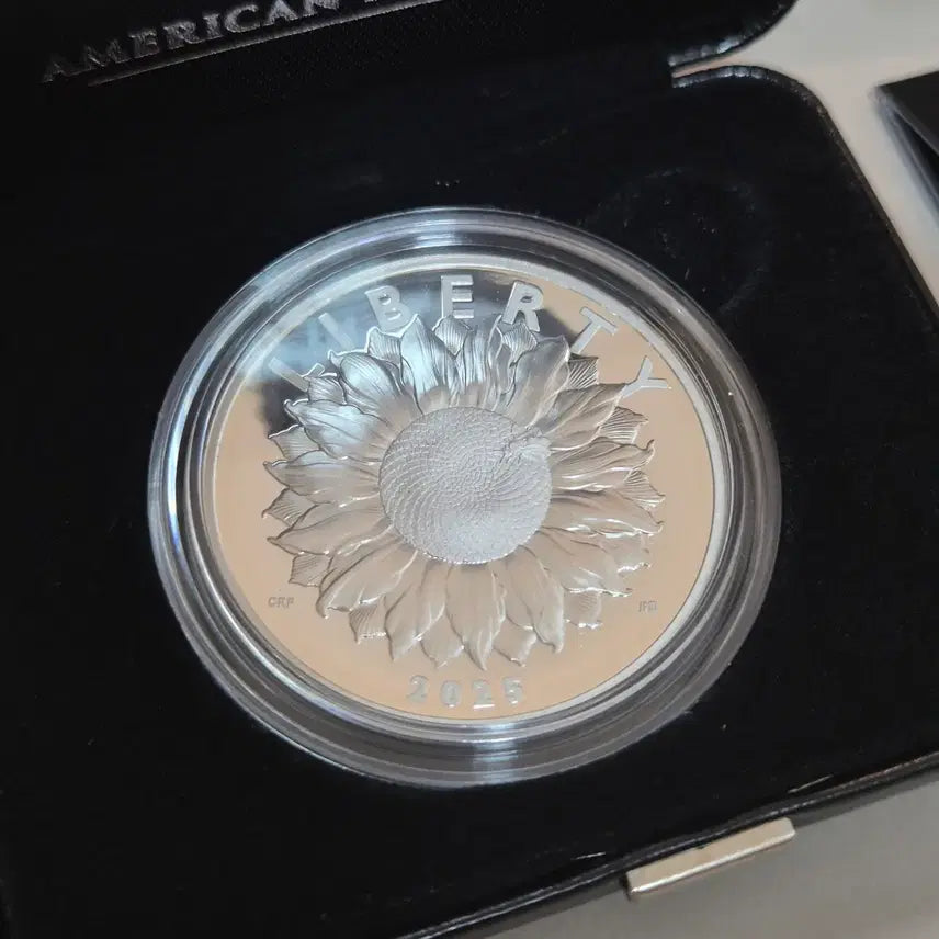 [BUNJANG] 2025 American Liberty Proof Sunflower Medal / 2025 아메리칸 리버티 프루프 메달 썬플라워 해바라기