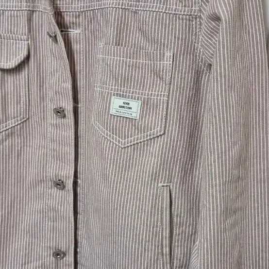 [BUNJANG] D-LAND Striped Jacket M / D-LAND 스트라이프 자켓 M
