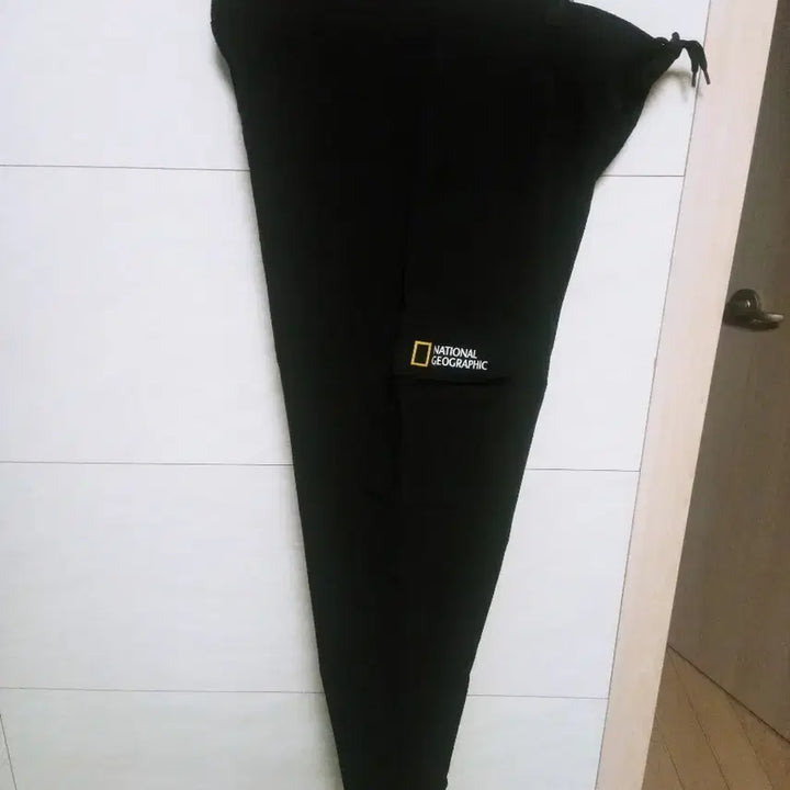 [BUNJANG] National Geographic Spring/Autumn Cargo Jogger Pants Black XL / 내셔널지오그래픽 춘하용 카고 조거 XL 새상품 블랙