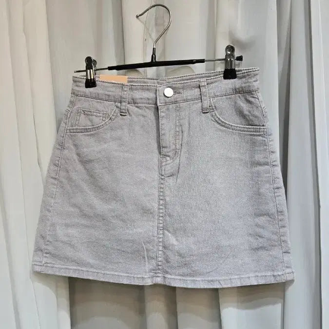 [BUNJANG] S, M, L Purple Skirt with Inner Shorts / S,M 268 스판 속바지 연보라 스커트