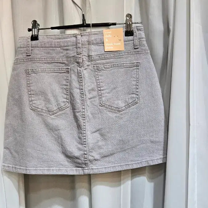 [BUNJANG] S, M, L Purple Skirt with Inner Shorts / S,M 268 스판 속바지 연보라 스커트