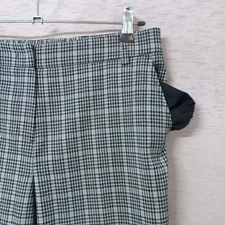 [BUNJANG] LACIENTO Black Check Pants Women&